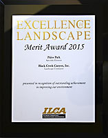 2015 ILCA Merit Award for Landscaping Palos Park